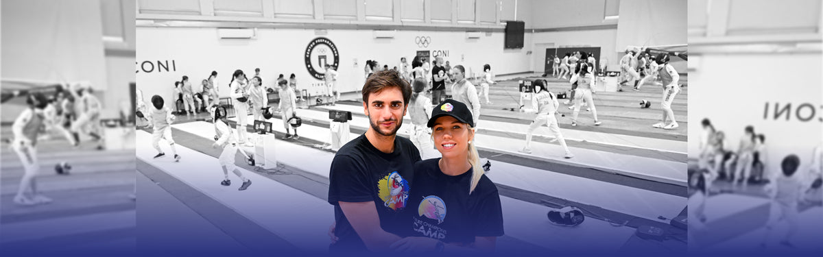 Future Champions Academy fencers training
